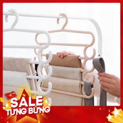 Mắc tầng treo quần áo, phụ kiện  gọn gàng tiện lợi 0269 AM