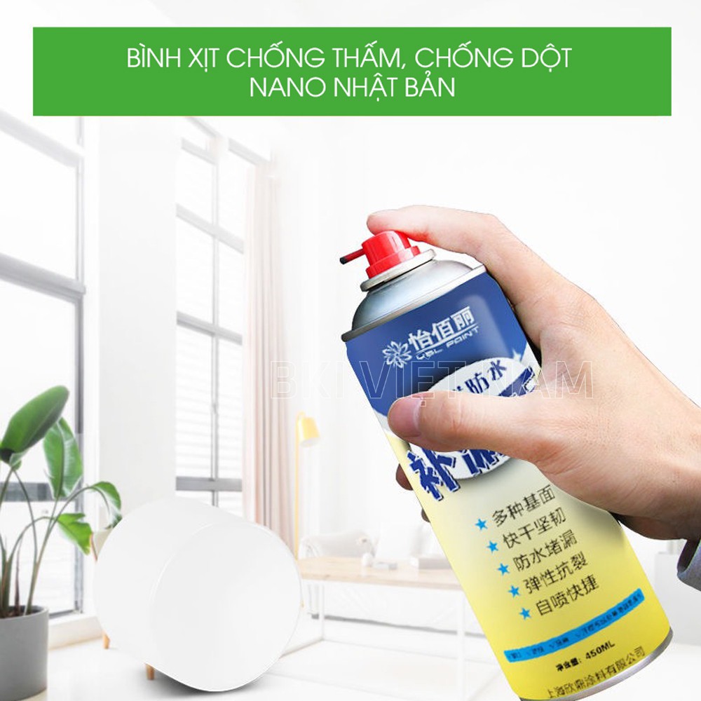 Chai Dung Dịch Xịt Chống Dột - Chống Thấm Nước - Bình Xịt Chống Thấm, Dột - XITCTHAM