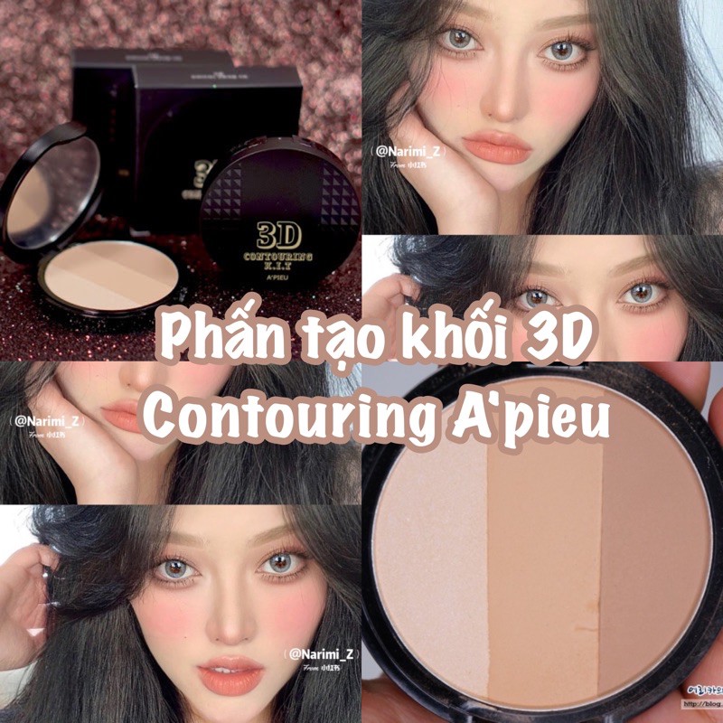 Phấn Tạo Khối Sáng Apieu 3D Contouring Kit