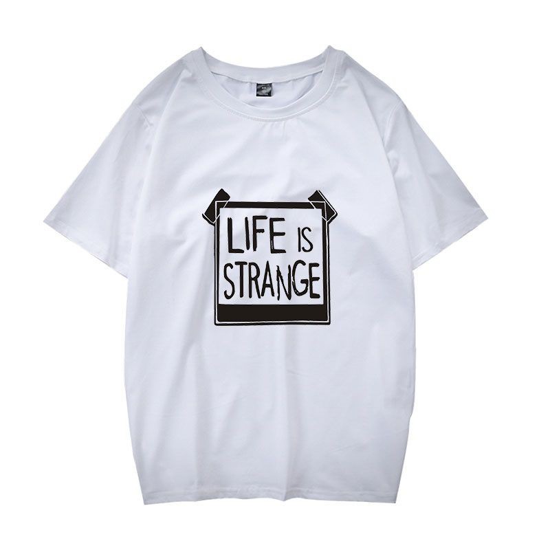 Áo Thun Cotton Tay Ngắn In Chữ Life is Strange Phong Cách Hip Hop Đường Phố Cho Nam Và Nữ XXS 4XL 3123A