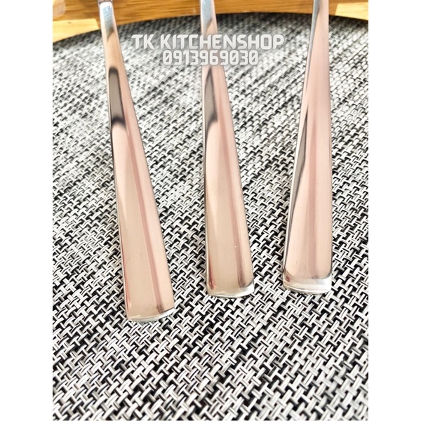 Thìa inox ăn phở sâu lòng cán dẹt siêu xịn, thìa inox ăn súp chuyên dụng trong khách sạn 5 sao, hàng inox 304 cao cấp
