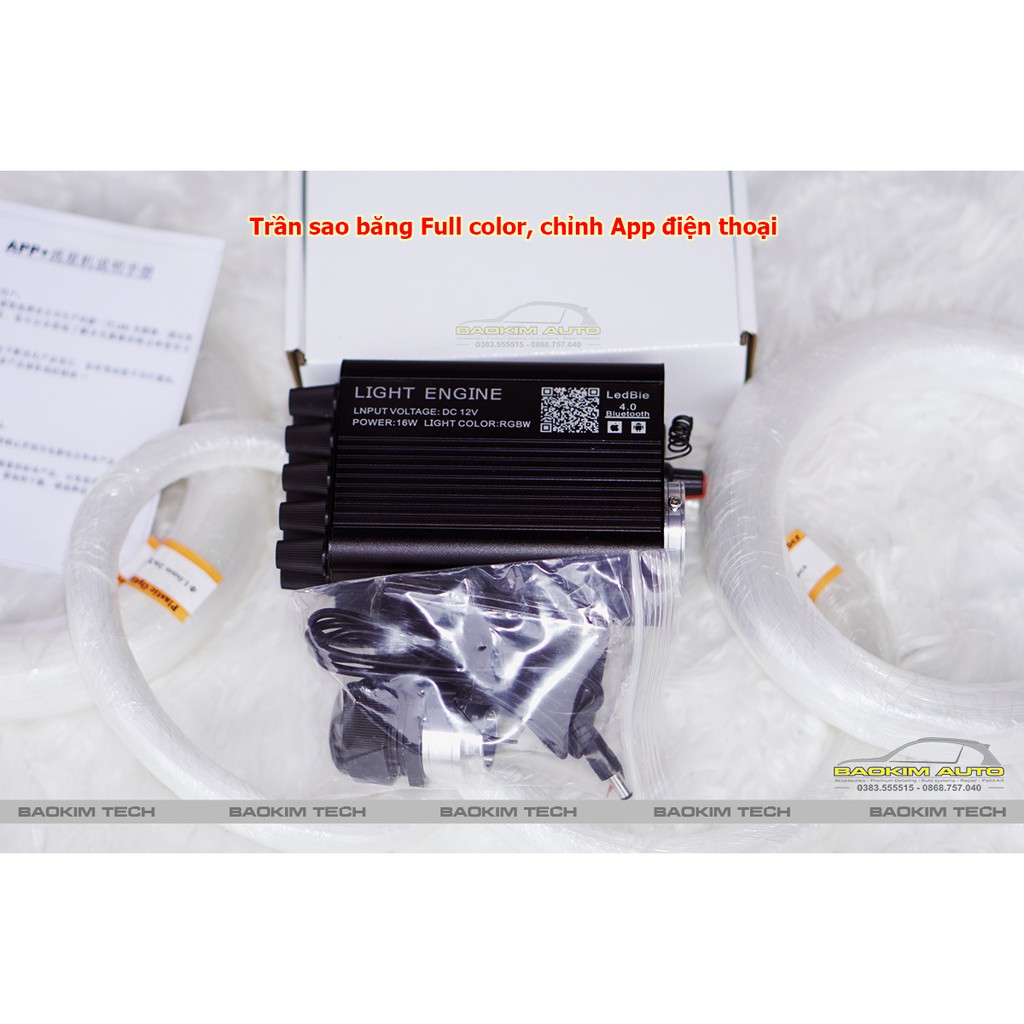 Trần ánh sao nhân tạo siêu sang cho xe hơi, trần nhà - Karaoke - Bar. Hiệu ứng sao băng, sao rơi