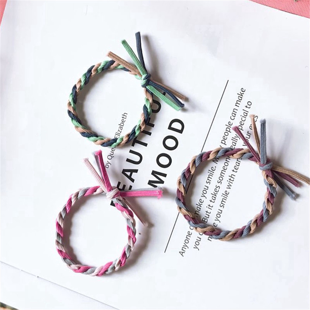 Dây cột tóc nhiều màu đàn hồi