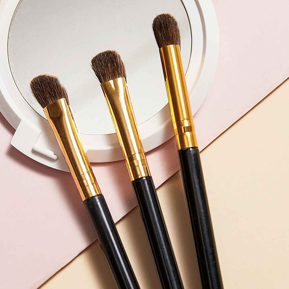[Hàng mới về] Set 3 Cọ Trang Điểm Mắt Lông Mềm Cho Người Mới Bắt Đầu