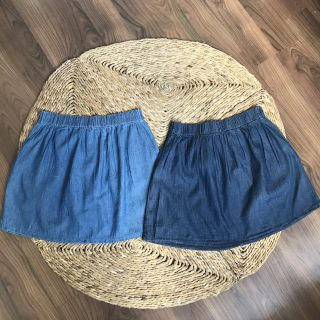 Chân váy denim polham