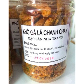 Khô gà lá chanh chay 150g
