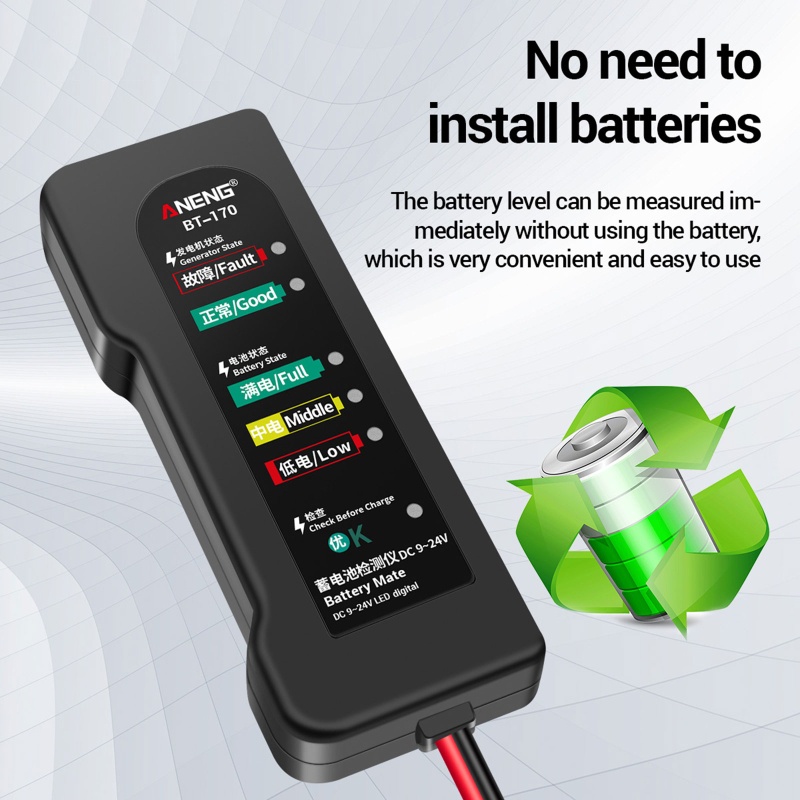 Máy Kiểm Tra Xe Hơi AOTO Có Đèn LED
