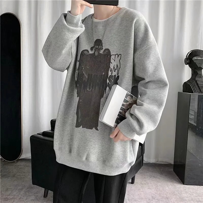 Áo Thun Nam Dài Tay Cổ Tròn Thời Trang Hàn | BigBuy360 - bigbuy360.vn