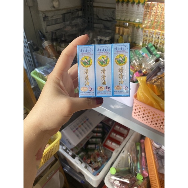 [CHÍNH HÃNG] Dầu gió lăn Cheng Cheng Thái lan Xanh 5ml