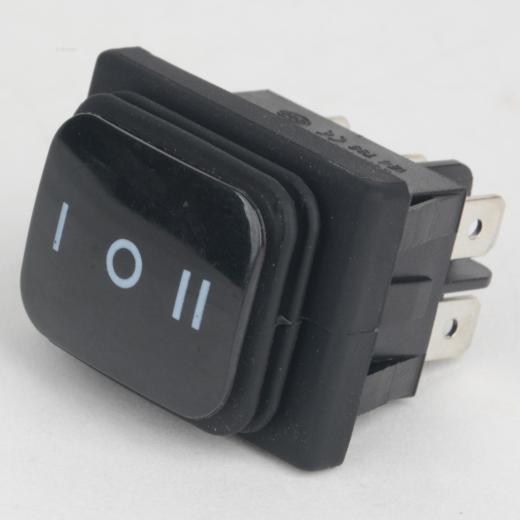 1 Công Tắc ON-OFF SPST 6 Pin 12V 12A Chống Thấm Nước Cho Tàu Xe