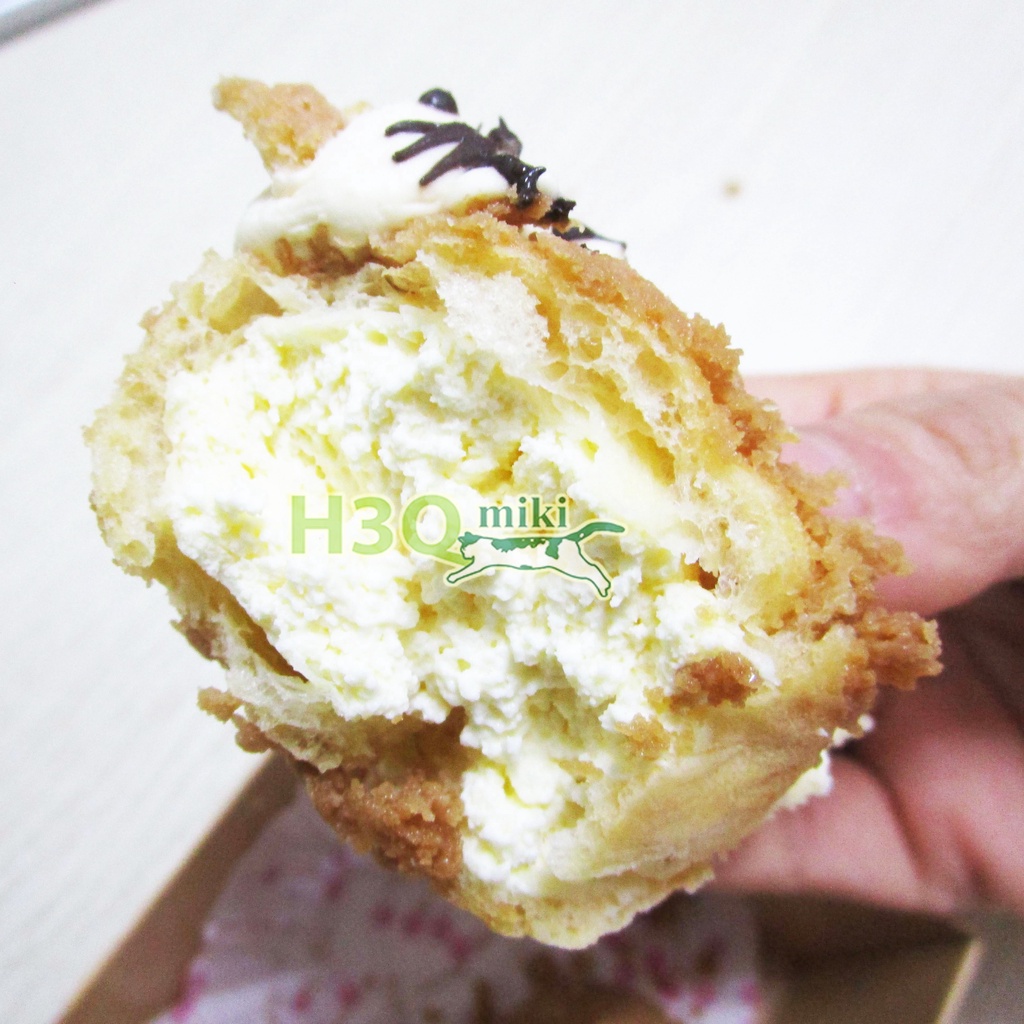 Su Kem Vỏ Giòn Nhân Kem Tươi  H3Q Miki Hộp 120g 03 Chiếc SIÊU BỰ