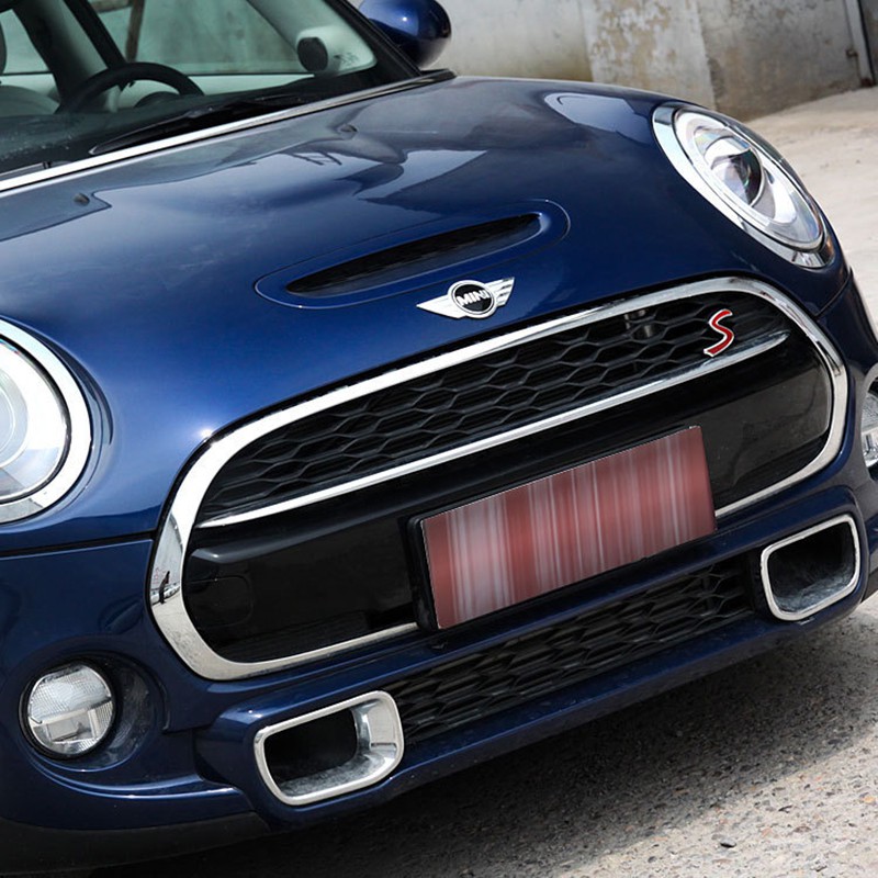 Miếng Dán Kim Loại In Chữ i love mini cooper s Trang Trí Thân Xe Hơi