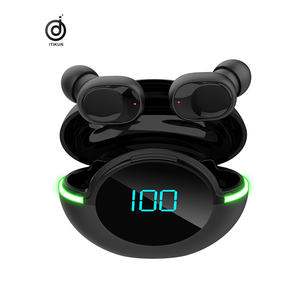 Tai Nghe Bluetooth Không Dây Chống Ồn Chống Nước Có Micro