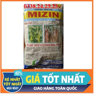 Thuốc trừ cỏ Mizin 80WP SPC 100gr[ HIỆU QUẢ CỰC CAO] Chuyên trừ cỏ Bắp và Mía gói 2 bình 18 lít