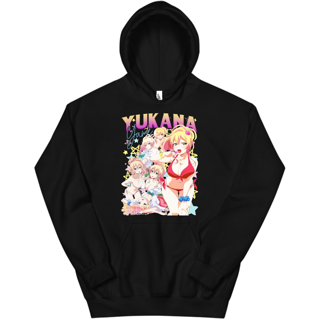 Áo Hoodie In Chữ No Gal Yukana Yame Vol. 1 Thời Trang