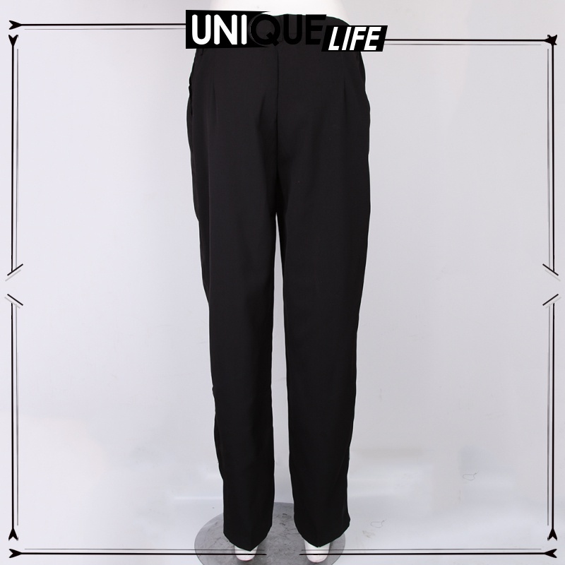 Quần tây màu đen thời trang đa năng dành cho đầu bếp