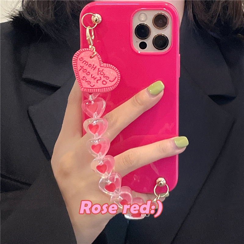 Vỏ Điện Thoại Di Động Ốp Lưng Iphone12 Iphone12promax Iphone 11pro X Xs Xsmax Iphone 7 8plusPhone Case Iphone12pro Max Apple 11 Rose Love Chain Xs Girl 8plus Silicone Softhộp Đựng Điện Thoại Di Động