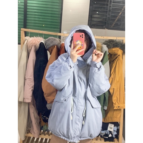 ÁO KHOÁC CHẦN BÔNG DÀY DẶN | SECONDHAND (Ảnh shop tự chụp,đồ hãng Hàn Quốc siêu chất lượng, siêu ấm, lên form siêu xinh)