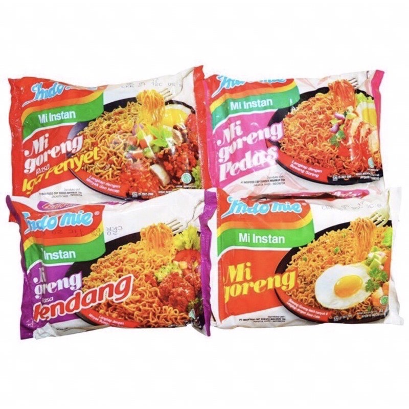 Mì trộn Indomie goreng siêu ngon mix vị - Rẻ vô địch