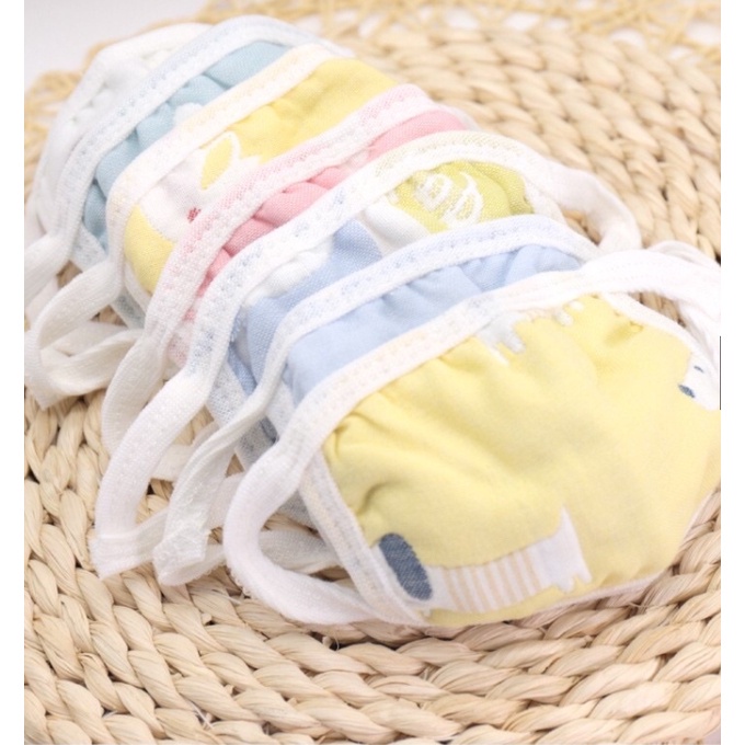 khẩu trang vải cho bé, Khẩu trang sợi tre Làm từ vải xô Nhật mềm mại, êm ái, THÔNG THOÁNG - MAMI.TITI