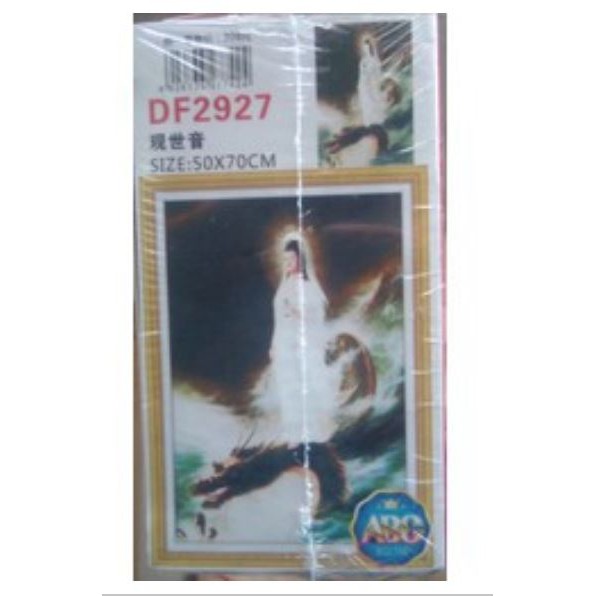 Tranh đính đá phật quan âm DF2927