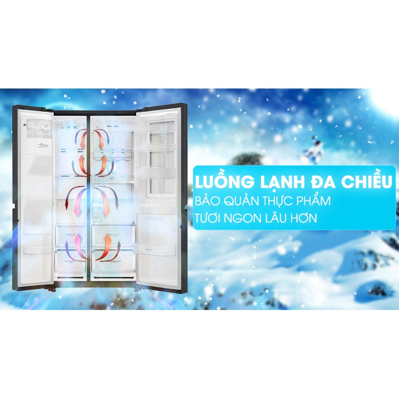 Tủ lạnh LG Inverter InstaView Door-in-Door 601 lít GR-X247MC (Miễn phí giao tại HN-ngoài tỉnh liên hệ shop)