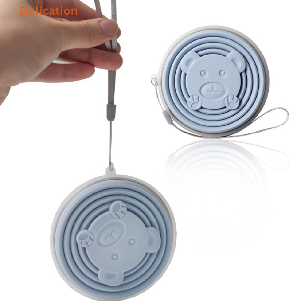 Bình Nước Silicone Có Thể Gấp Gọn Tiện Dụng Khi Đi Du Lịch