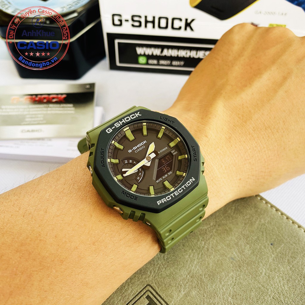 Đồng hồ nam Casio GA-2100SU-1ADR GA-2110SU-3ADR ❤️ ⌚𝐂𝐀𝐒𝐈𝐎 ❤️ đồng hồ casio G-SHOCK chính hãng Anh Khuê GA-2100