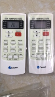 Điều khiển điều hoà CASPER dùng cả 1 và 2 chiều
