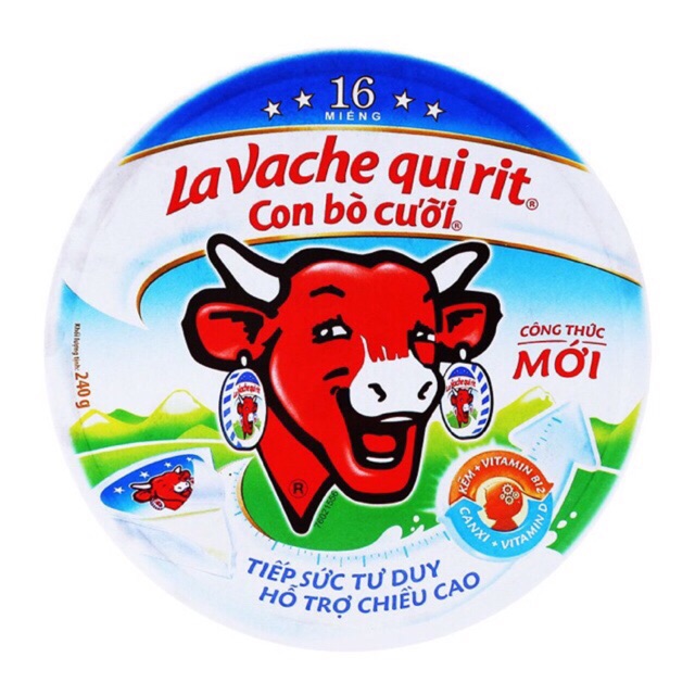 Phô mai con bò cười 8 miếng 120g