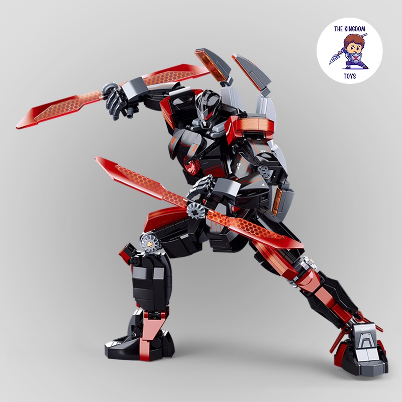 Đồ Chơi Lắp Ráp Mô Hình Robot Jaeger Gipsy Avenger - Dark Wanderer Người Máy Chiến Đấu Mecha B1120