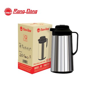 Phích Pha Trà, Cà Phê - Bình thuỷ Inox Rạng Đông 1 Lít 1040 ST1