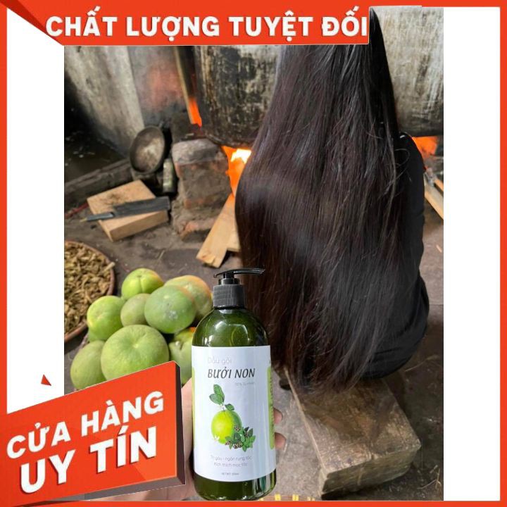 COMBO dầu gội xả bưởi [GIÁ SỐC] nấu thủ công cô đặc sạch gàu chống rụng giúp tóc trông dày dài hơn