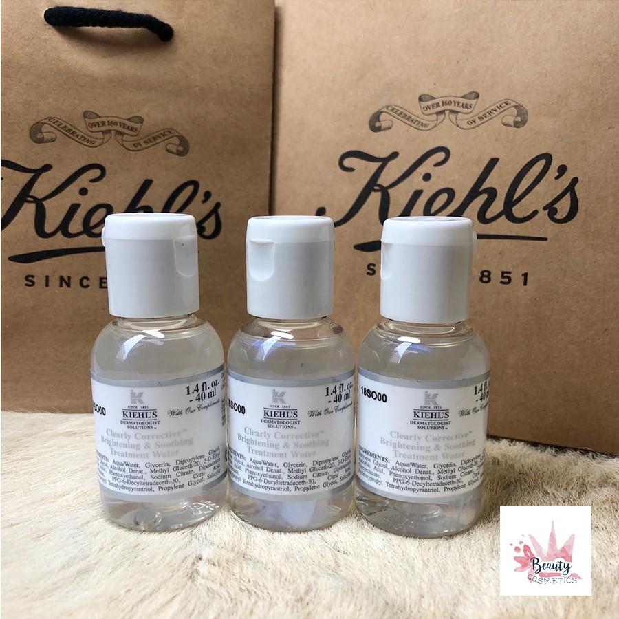 Bộ sản phẩm Kiehl's TRẮNG DA, MỜ THÂM NÁM KIEHL'S CLEARLY MINI