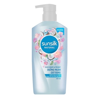 Dầu gội Sunsilk Natural Dưỡng Tóc Gãy Rụng Coconut & Peony 650gr