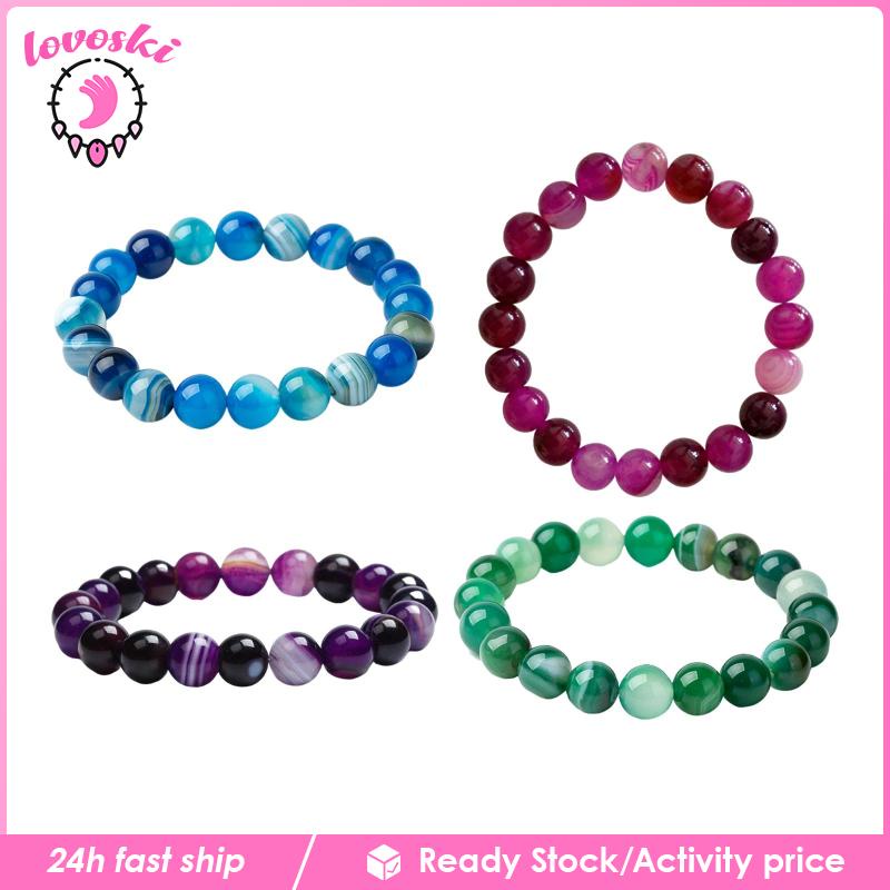 Vòng Tay Chuỗi Hạt 10mm Lãng Mạn Cho Cô Dâu Ngày Valentine