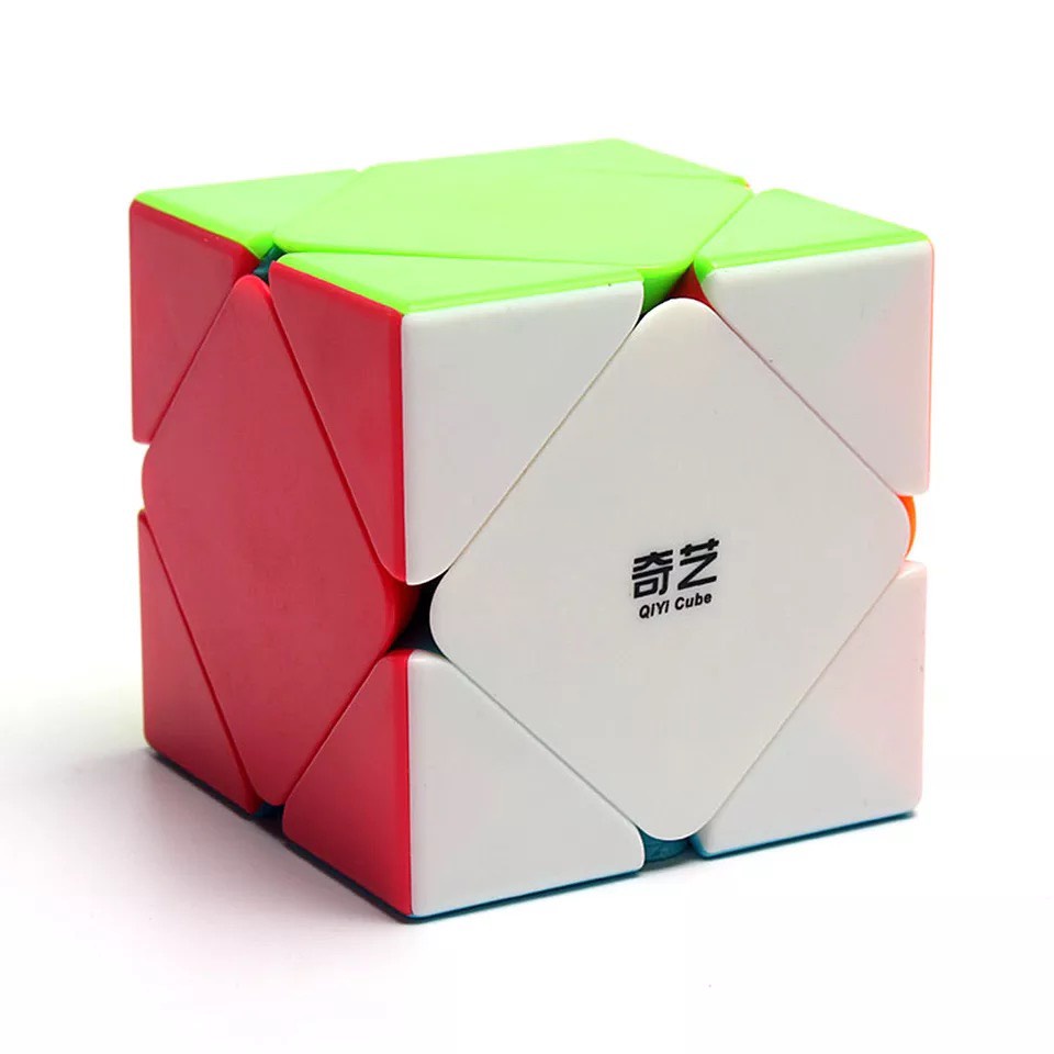 Rubik Qiyi QiCheng Skewb Stickerless tốc độ, khối xếp hình đồ chơi trẻ em QSS