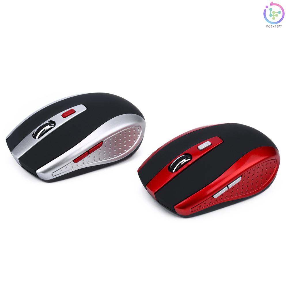 PCER♦Mini Ergonomic Optical Office BT Wireless Mouse Mice Adjustable 2400 DPI with 6 Buttons for Mac