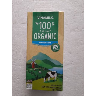 sữa tươi nguyên chất ORGANIC hộp 1 lít