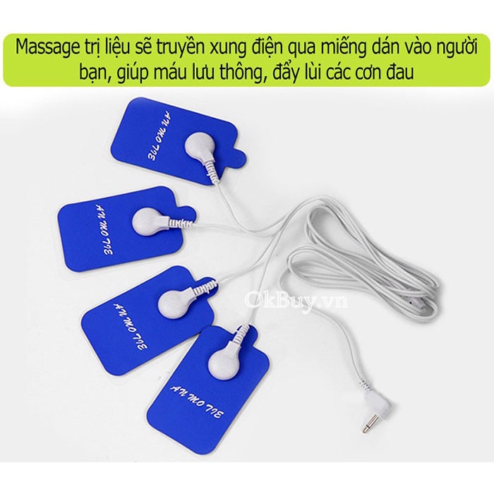 Combo 4 Miếng Dán Xung Điện Chất Lượng Cao Cấp