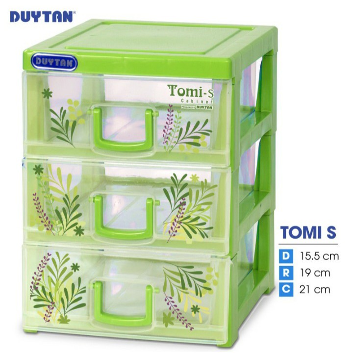 Tủ nhựa Duy Tân Mini Tomi S - 3 ngăn