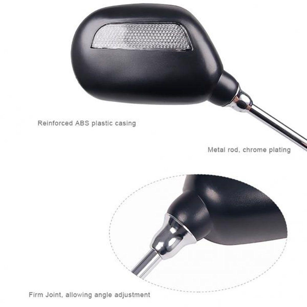JARRED 1 Cặp Gương Chiếu Hậu Xoay 360 Độ Gắn Tay Lái Xe Đạp MTB