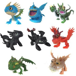 Set 8 Đồ Chơi Nhân Vật Hoạt Hình Bí Kíp Luyện Rồng