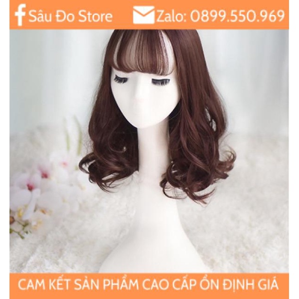 TÓC GIẢ NGUYÊN ĐẦU XOĂN LỬNG NHẸ NHÀNG Y HÌNH