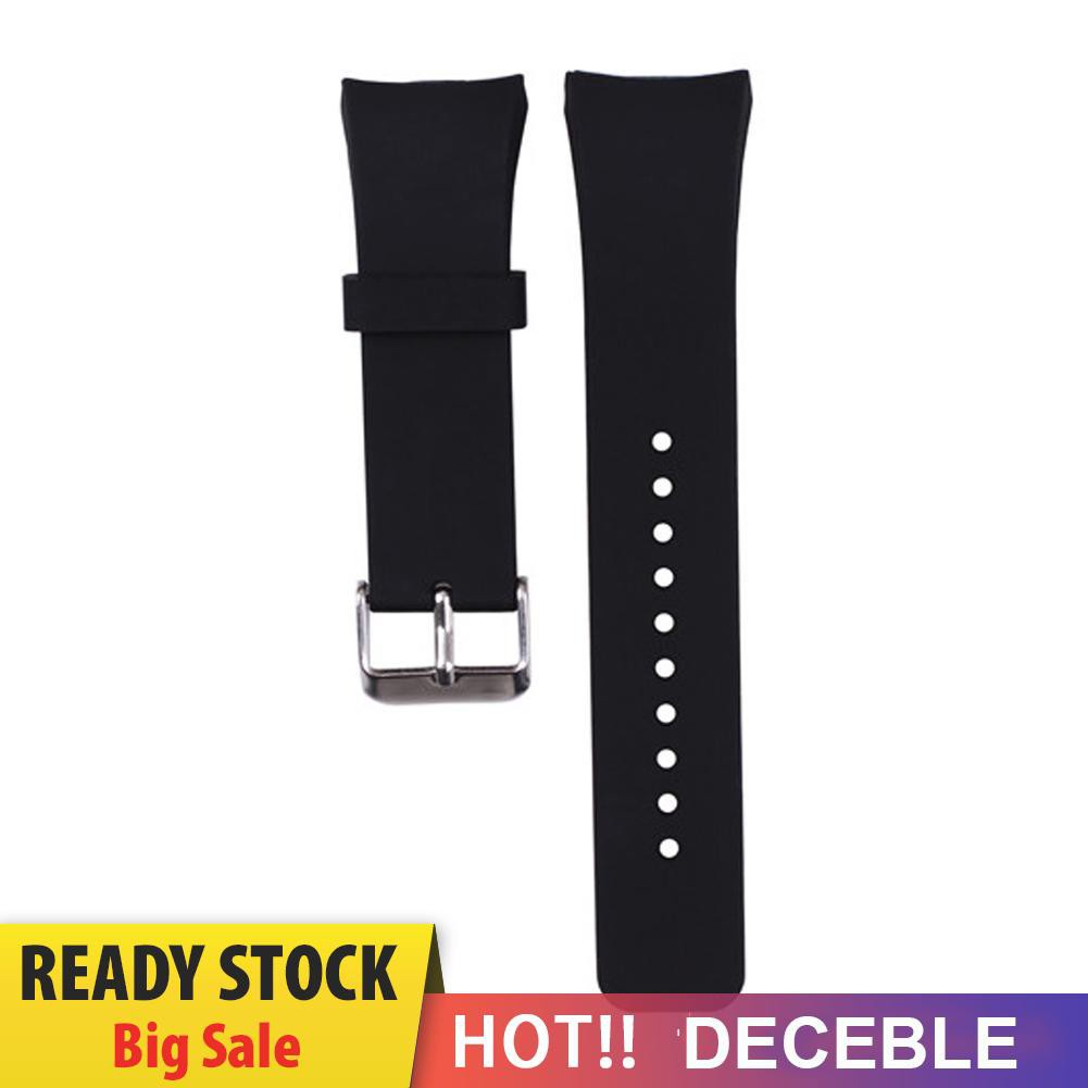 Deceble Luxury Replacement Silicone Watch Band Strap For Samsung Galaxy Gear S2 SM-