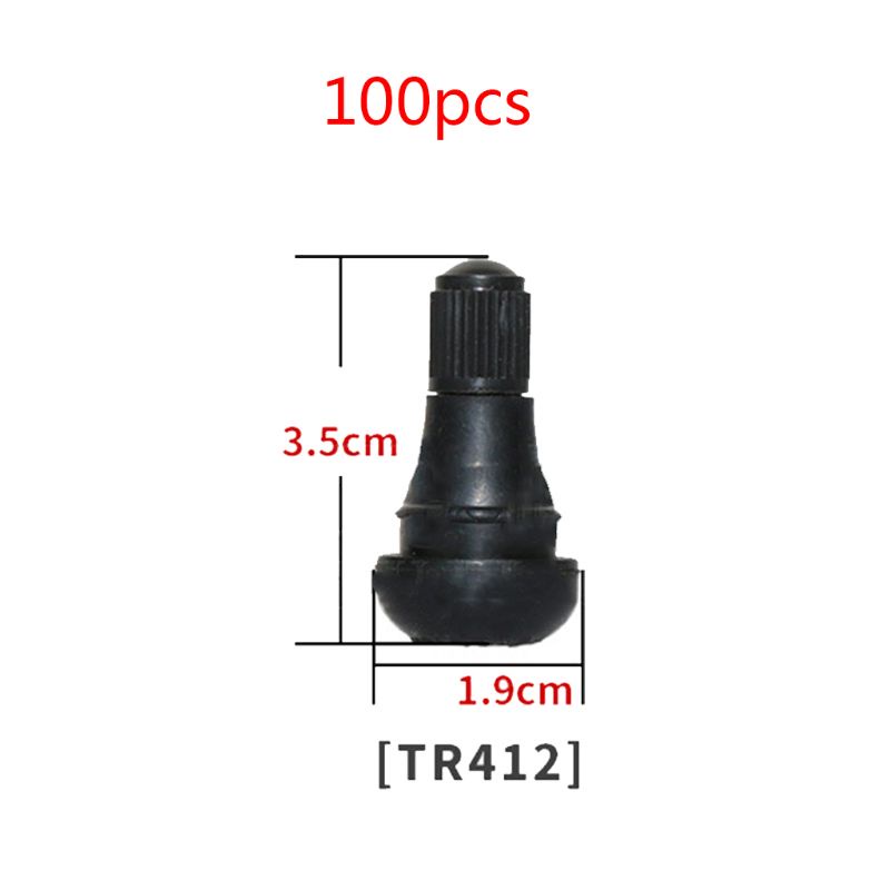 Set 100 Vòi Phun Lốp Xe Hơi Không Ruột Dễ Lắp Đặt Chuyên Dụng