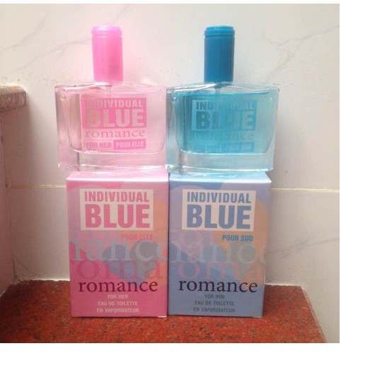 Bộ 2 chai Blue nam+nữ Romance 50ml | Thế Giới Skin Care