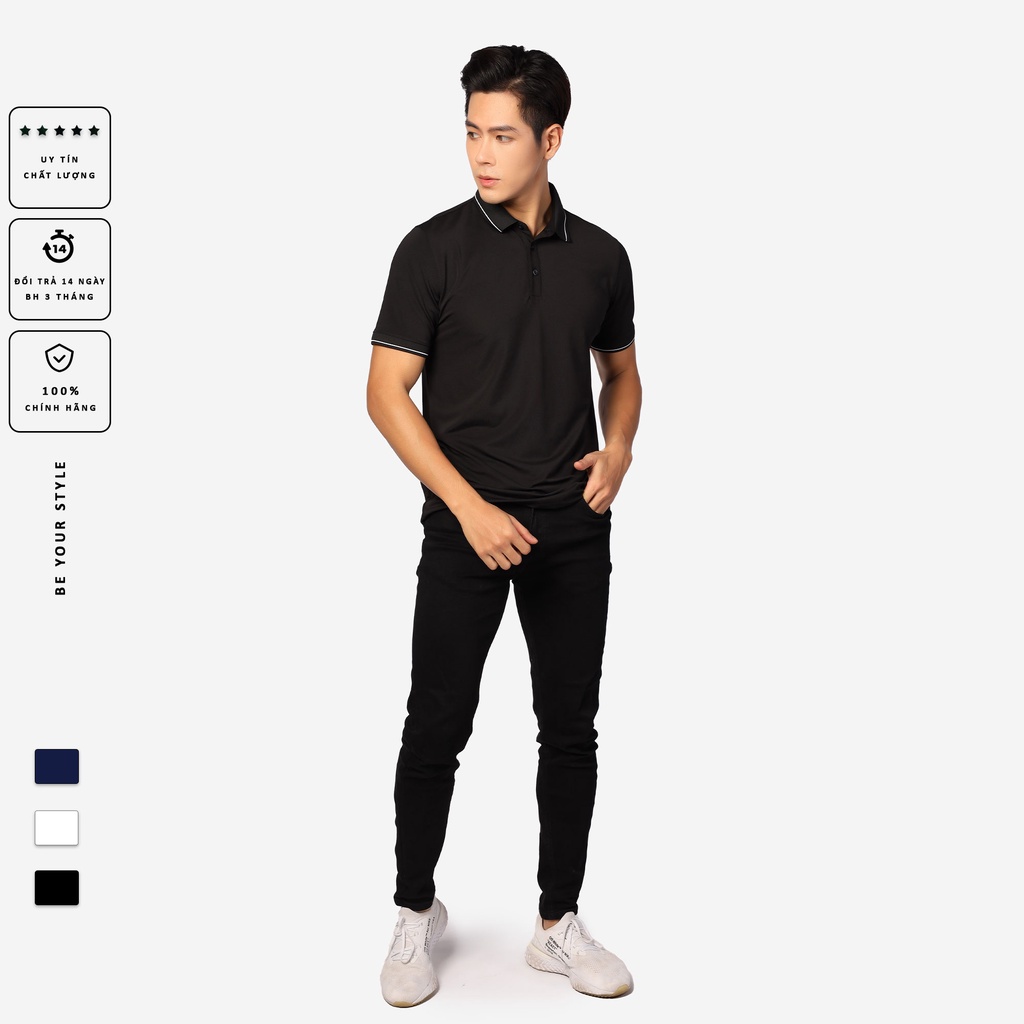 Áo thun polo nam coolmax siêu nhẹ PALAMO chống UV phom regular fit chuẩn bền màu | BigBuy360 - bigbuy360.vn