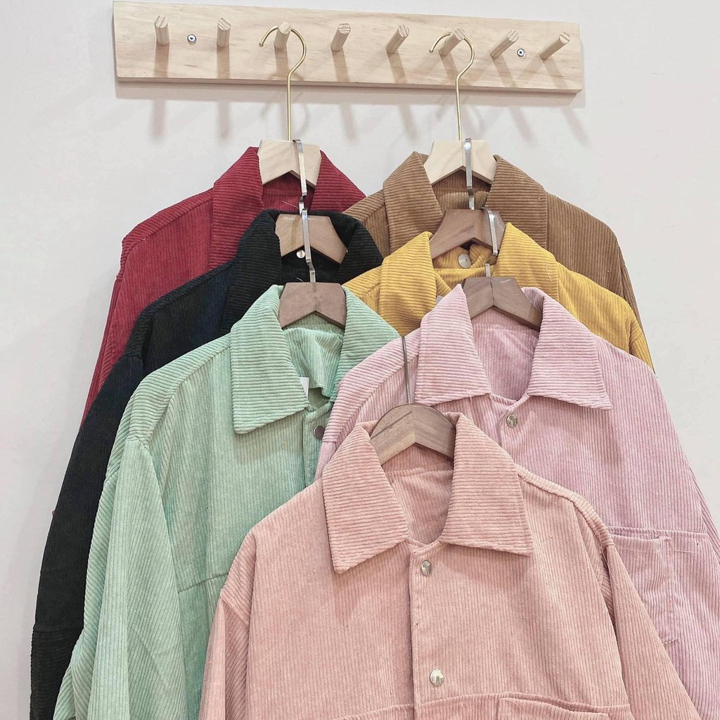 (HÀNG MỚI VỀ- FREESHIP)KA001_ÁO KHOÁC NHUNG NÚT BẤM (CHIBEST)