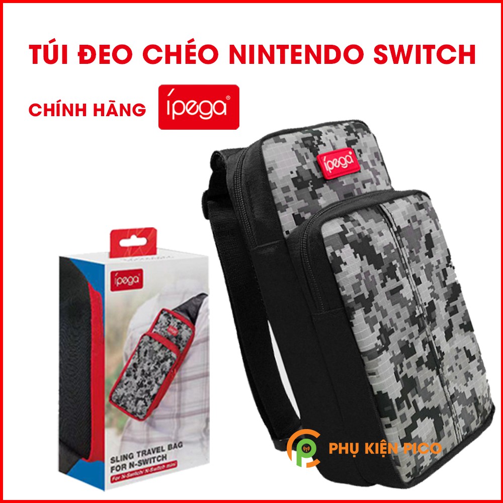 Túi đựng Nintendo Switch chính hãng ÍPega - Túi đeo chéo Nintendo Switch, Nintendo Switch Lite